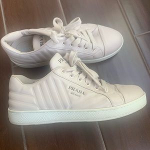 hot pink prada sneakers